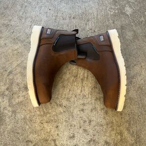 Ariat Brown Leather Chelsea Boots